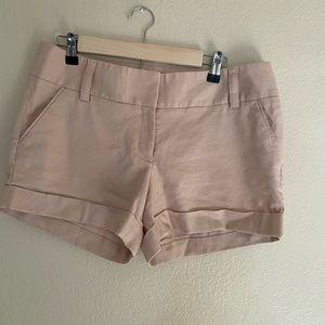 Blush pink shorts